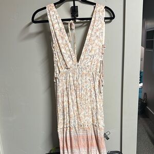 Floral Sleeveless Maxi Dress